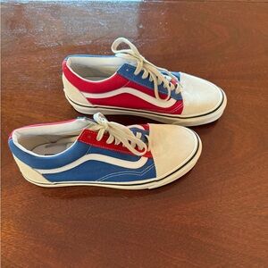 Vans Old School. Red/white/blue size 8.5